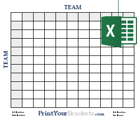 Excel Football Square Template