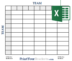 Excel 50 Square Super Bowl Grid