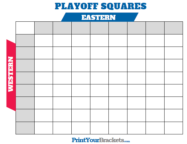 Here's a free, printable 2020 NBA Playoff bracket in PDF - Interbasket