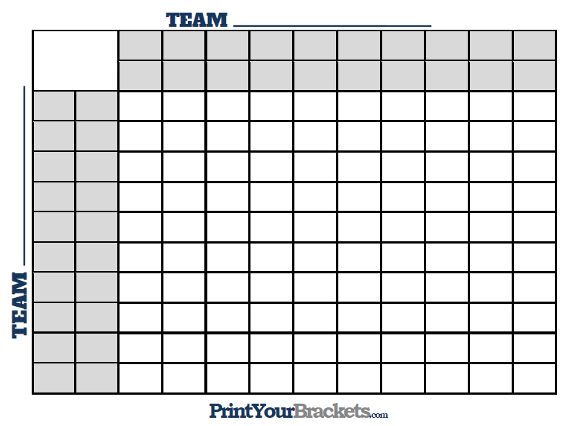 Super Bowl Squares with Halftime Lines